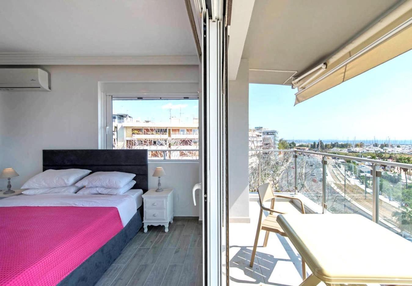 Breathtaking Seaview Studio In Athenian Riviera Экстерьер фото