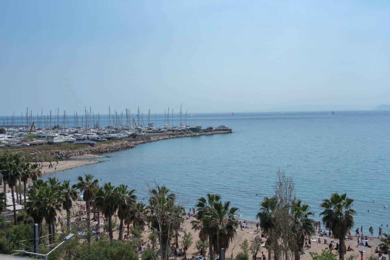Breathtaking Seaview Studio In Athenian Riviera Экстерьер фото