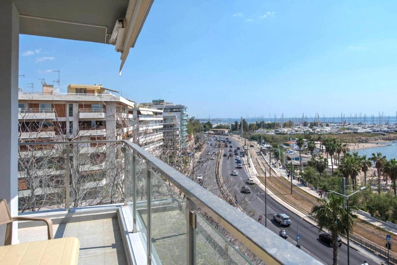 Breathtaking Seaview Studio In Athenian Riviera Экстерьер фото