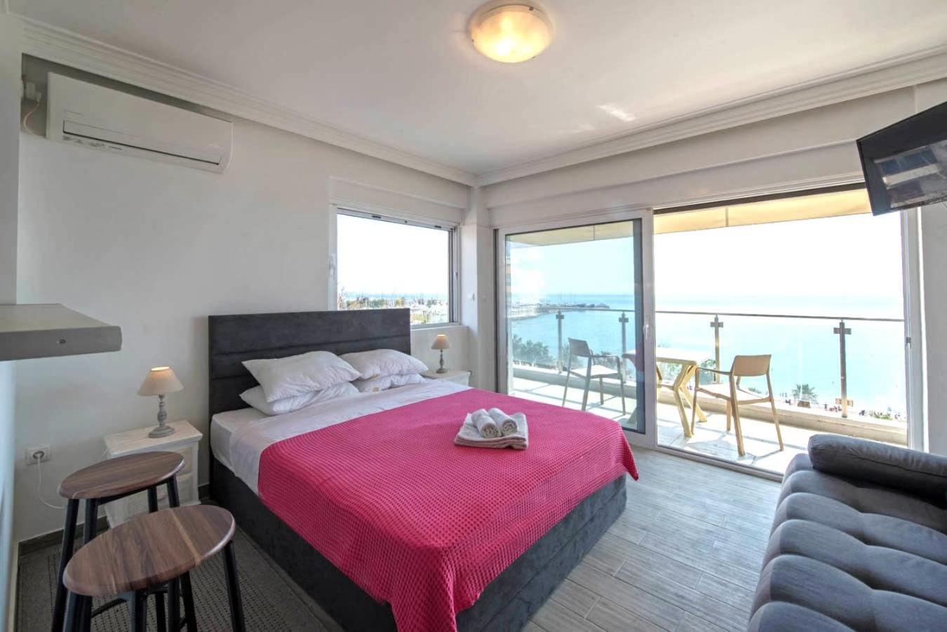 Breathtaking Seaview Studio In Athenian Riviera Экстерьер фото